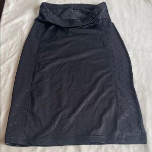 Assets By Spanx Midnight Black Shapewear Skirt